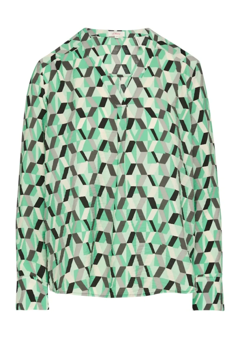 s.Oliver Blusen*Bluse Grün