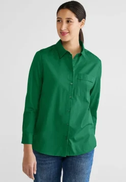 Street One Blusen*Bluse im Office Look brisk green