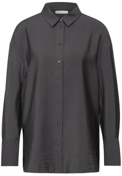 STREET ONE STUDIO Blusen*Bluse im Relaxed Fit lead grey