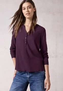 Cecil Blusen*Bluse in Unifarbe beloved berry