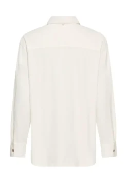 Camel Active Blusen*Bluse mit Brusttasche milk white