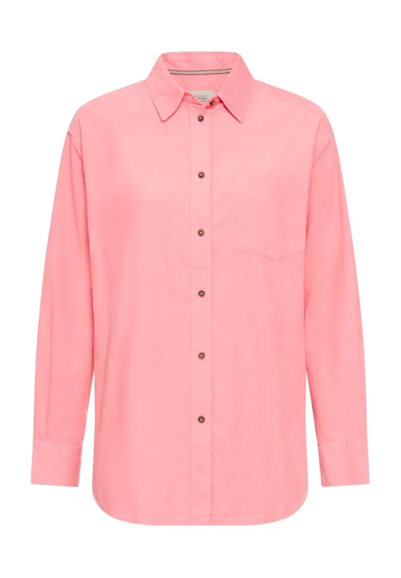 Camel Active Blusen*Bluse mit Brusttasche winter berry