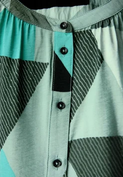 Cecil Blusen*Bluse mit grafischem Muster glaced salvia green