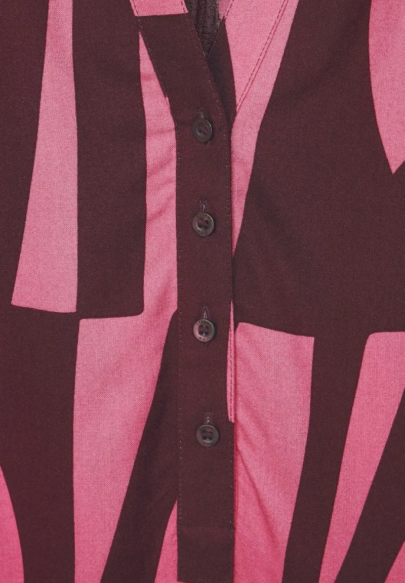 Street One Blusen*Bluse mit grafischem Print legend rose