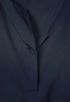 Street One Blusen*Bluse mit Klappenkragen deep blue