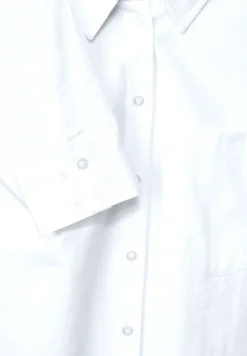 Street One Blusen*Bluse mit Knopfleiste white