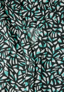 Cecil Blusen*Bluse mit Minimal Print Black