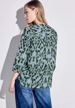 Cecil Blusen*Bluse mit modernem Print strong khaki