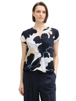 Tom Tailor Blusen*Bluse mit Muster big floral shapes design