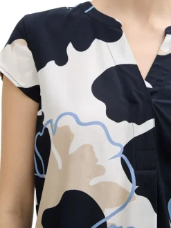 Tom Tailor Blusen*Bluse mit Muster big floral shapes design