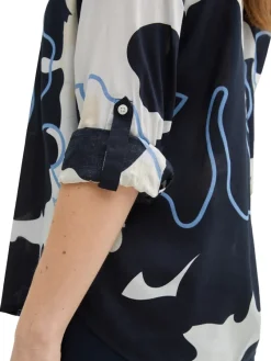 Tom Tailor Blusen*Bluse mit Muster big floral shapes design