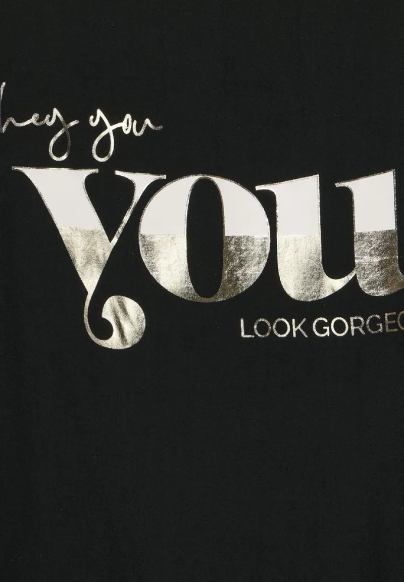 Street One Blusen*Bluse mit Partprint Black