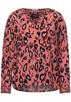Cecil Blusen*Bluse mit Print Mix rose pepper