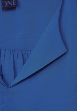 Street One Blusen*Bluse mit Raffung fresh intense gentle blue