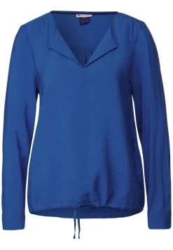 Street One Blusen*Bluse mit Raffung fresh intense gentle blue