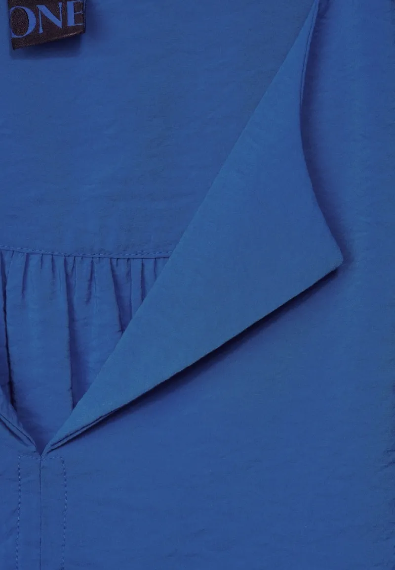 Street One Blusen*Bluse mit Raffung fresh intense gentle blue
