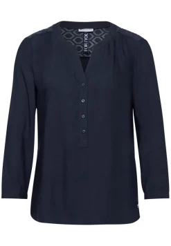 Street One Blusen*Bluse mit Spitzendetail deep blue