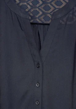 Street One Blusen*Bluse mit Spitzendetail deep blue