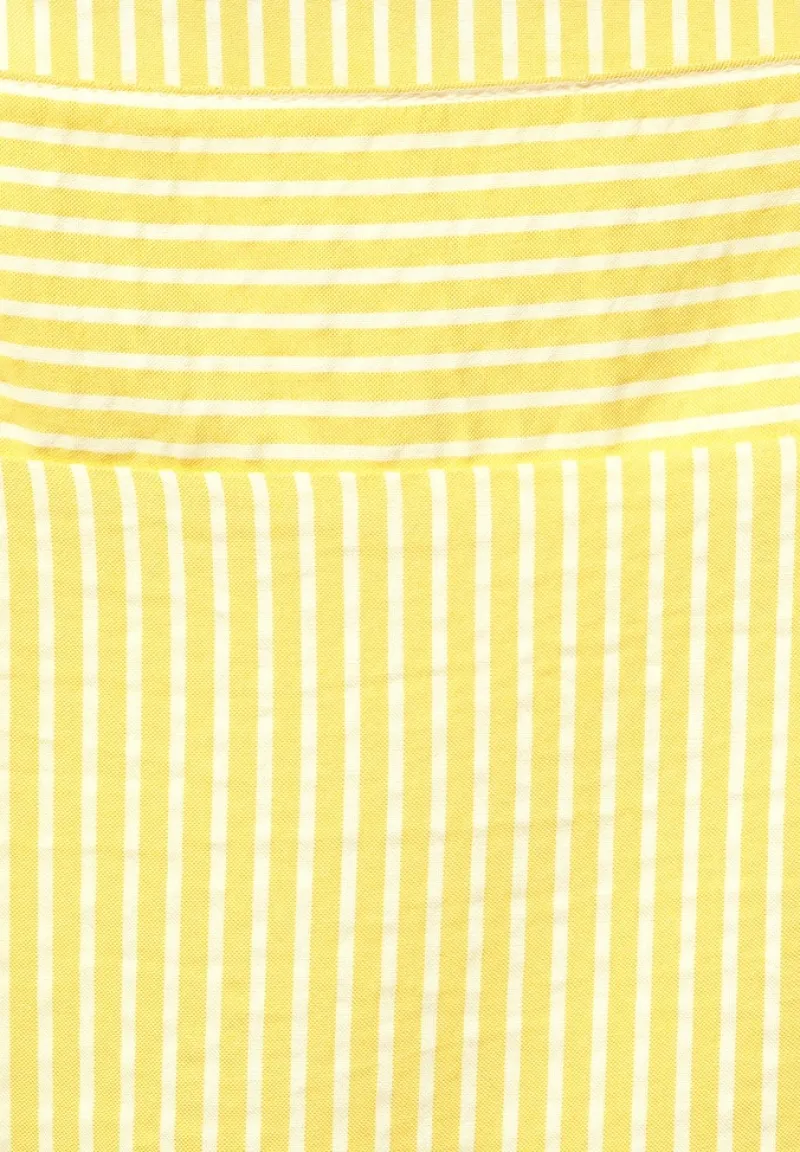Street One Blusen*Bluse mit Streifen Print merry yellow
