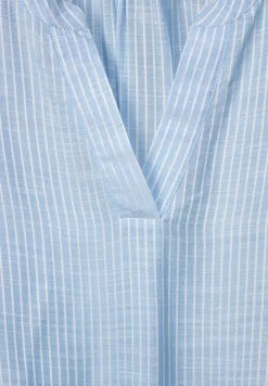Street One Blusen*Bluse mit Streifenmuster light splash blue