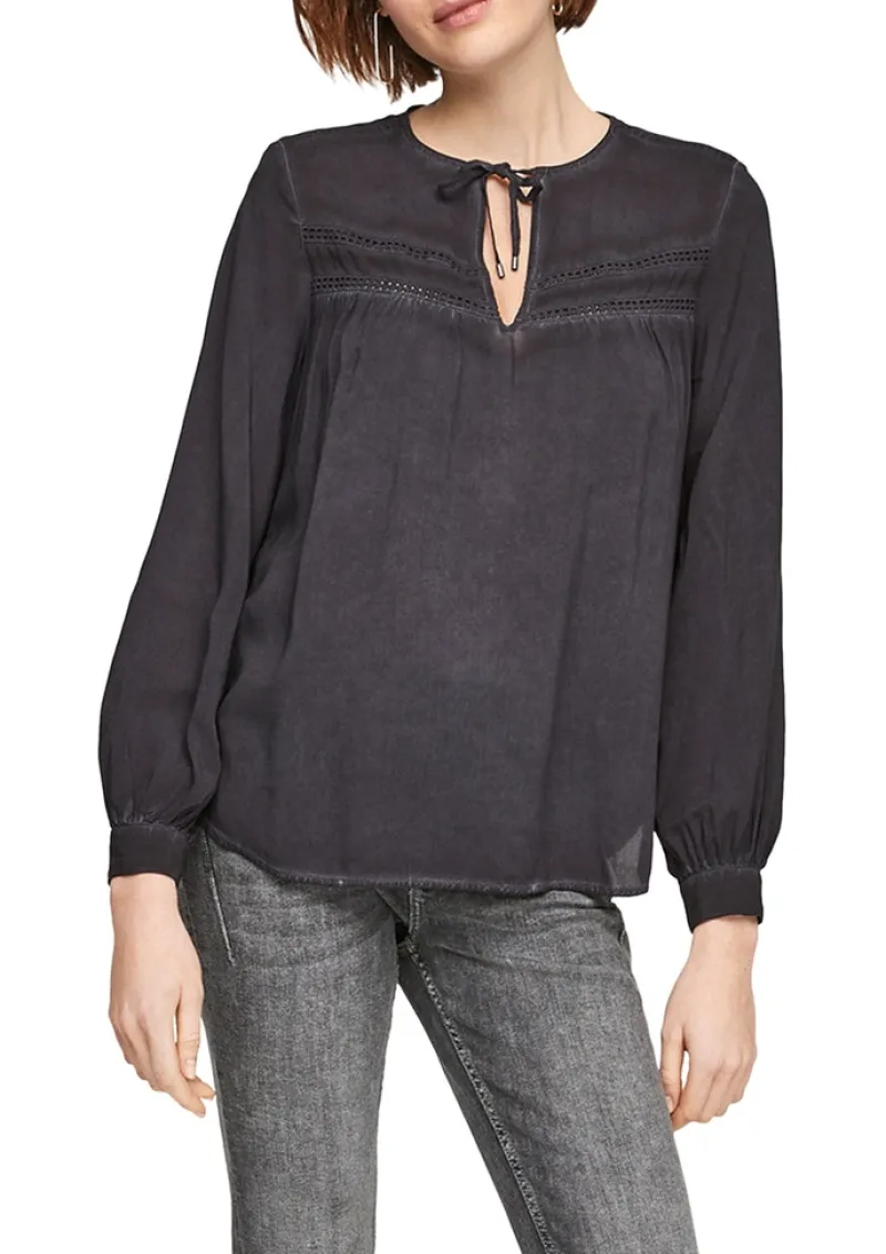 QS Blusen*Bluse Schwarz