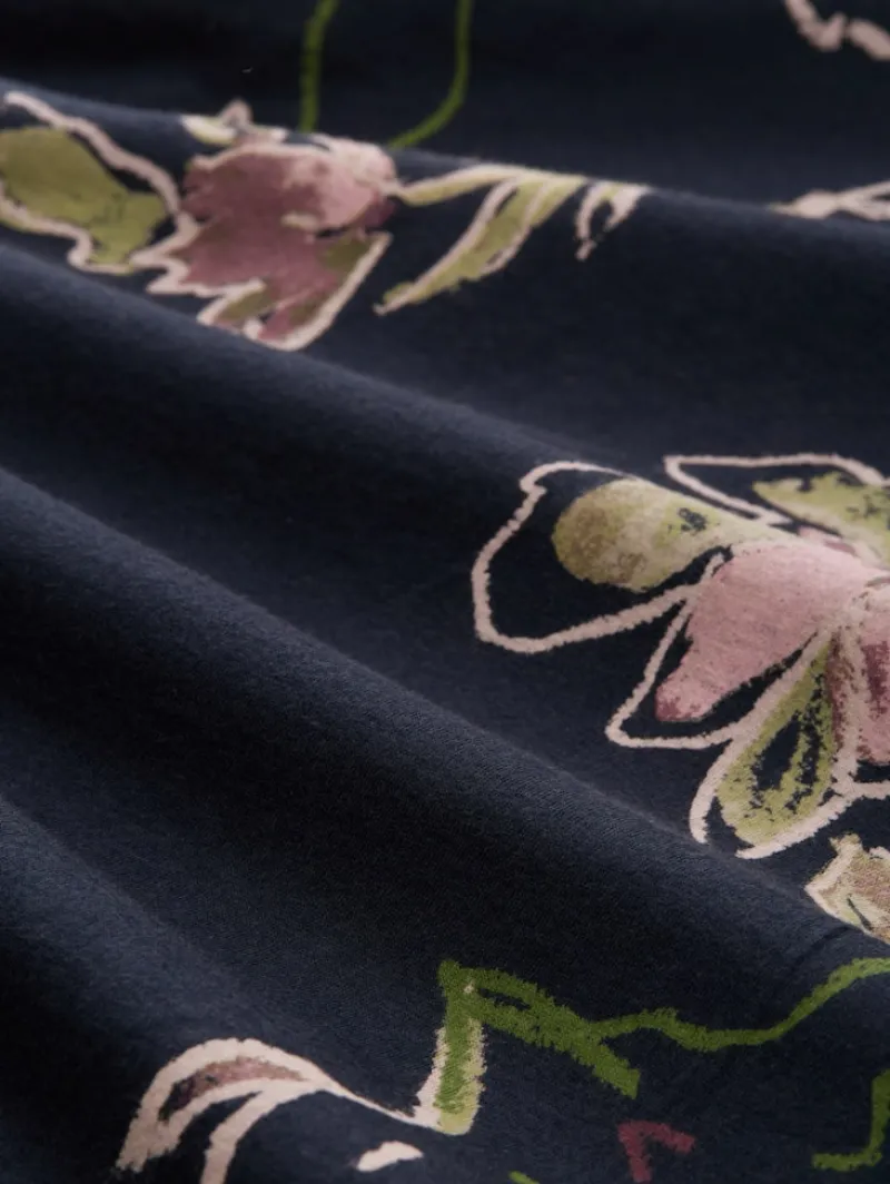 Tom Tailor Blusen*Blusenshirt mit Bügelfalte big flower design