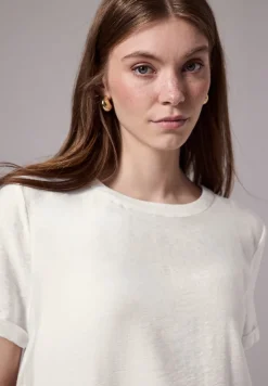 STREET ONE STUDIO Blusen*Blusenshirt mit Schlitzen off white