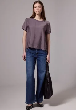 STREET ONE STUDIO Blusen*Blusenshirt mit Schlitzen hazy rose