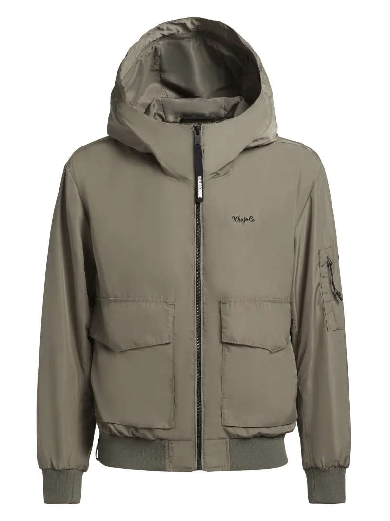 Khujo Jacken*Bomberjacke Anov graugrün