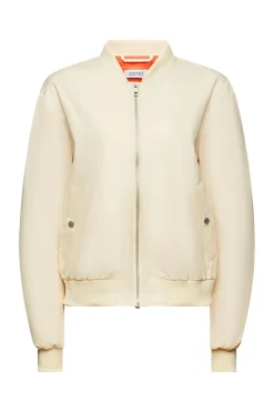 Esprit Jacken*Bomberjacke aus Satin sand