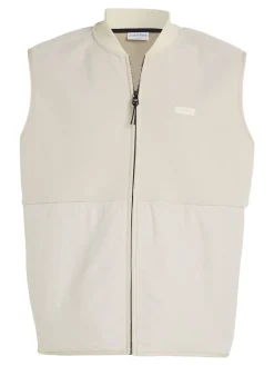 Calvin Klein Westen|Big Boys*BONDED FLEECE VEST stony beige