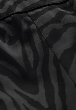 STREET ONE STUDIO Hosen*Bootcut Jaquard-Hose Black