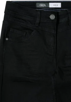 Cecil Jeans*Bootcut Jeans Black
