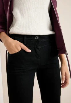 Cecil Jeans*Bootcut Jeans Black