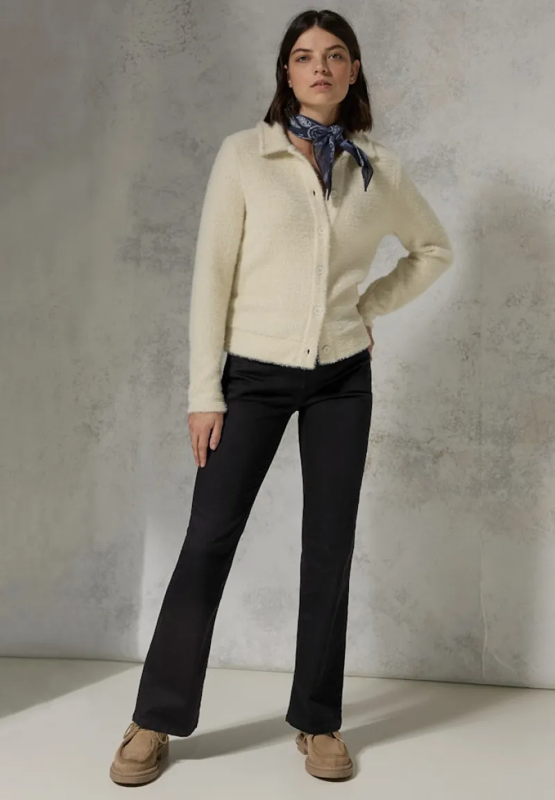 Cecil Jeans*Bootcut Jeans Black