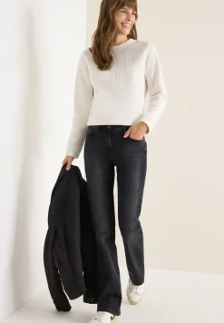 Cecil Jeans*Bootcut Jeans black washed