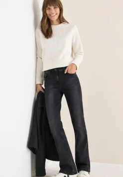 Cecil Jeans*Bootcut Jeans black washed