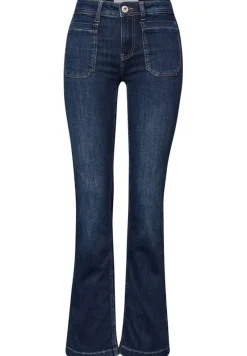 Street One Jeans*Bootcut Jeans dark blue washed