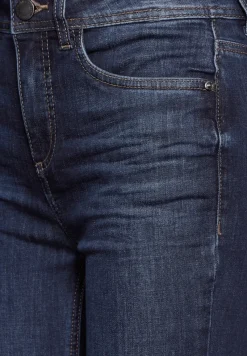 Street One Jeans*Bootcut Jeans dark indigo slightly washed