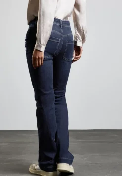 Street One Jeans*Bootcut Jeans dark indigo slightly washed