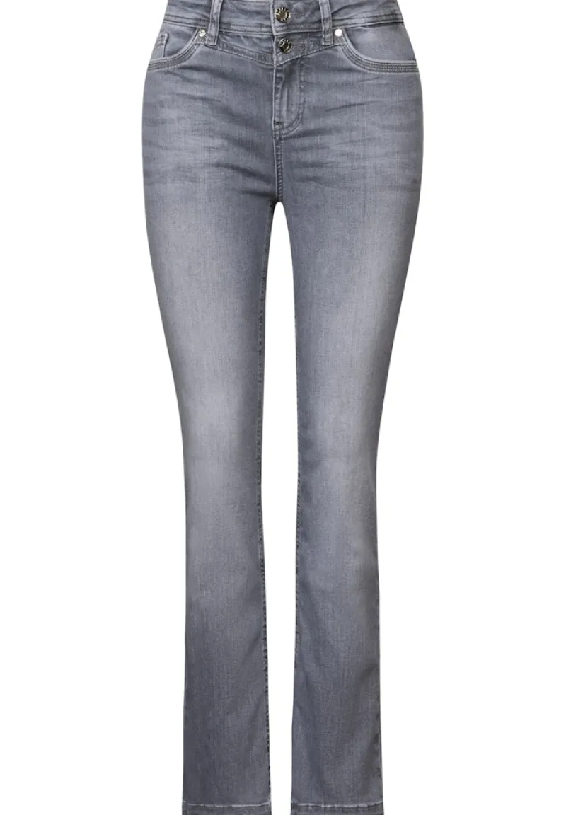 Street One Jeans*Bootcut Jeans light steel grey washed