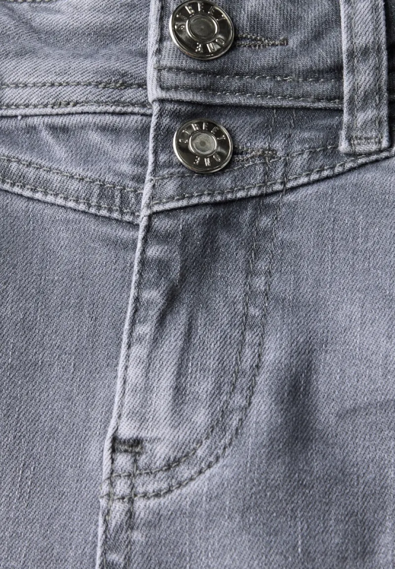 Street One Jeans*Bootcut Jeans light steel grey washed