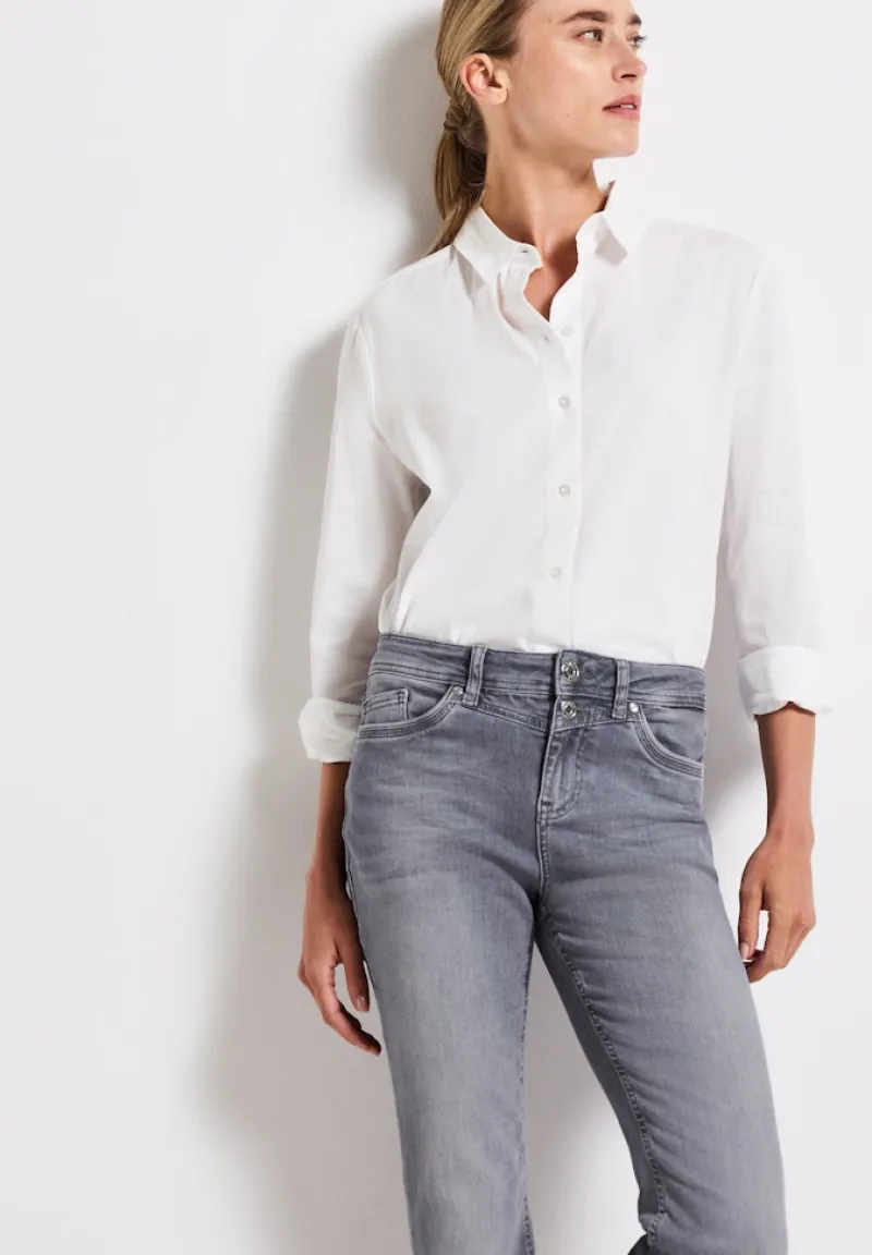 Street One Jeans*Bootcut Jeans light steel grey washed