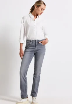 Street One Jeans*Bootcut Jeans light steel grey washed