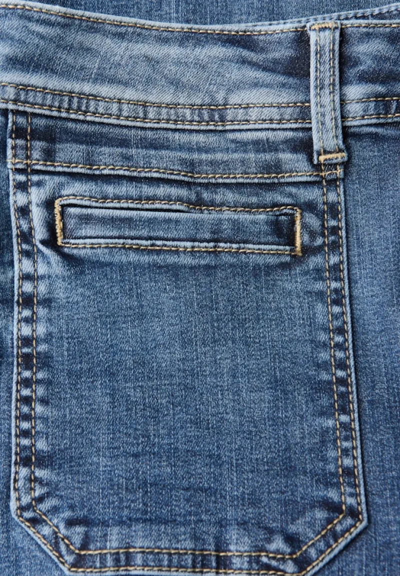 Street One Jeans*Bootcut Jeans medium blue wash