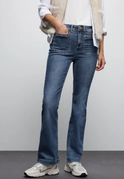 Street One Jeans*Bootcut Jeans medium blue wash