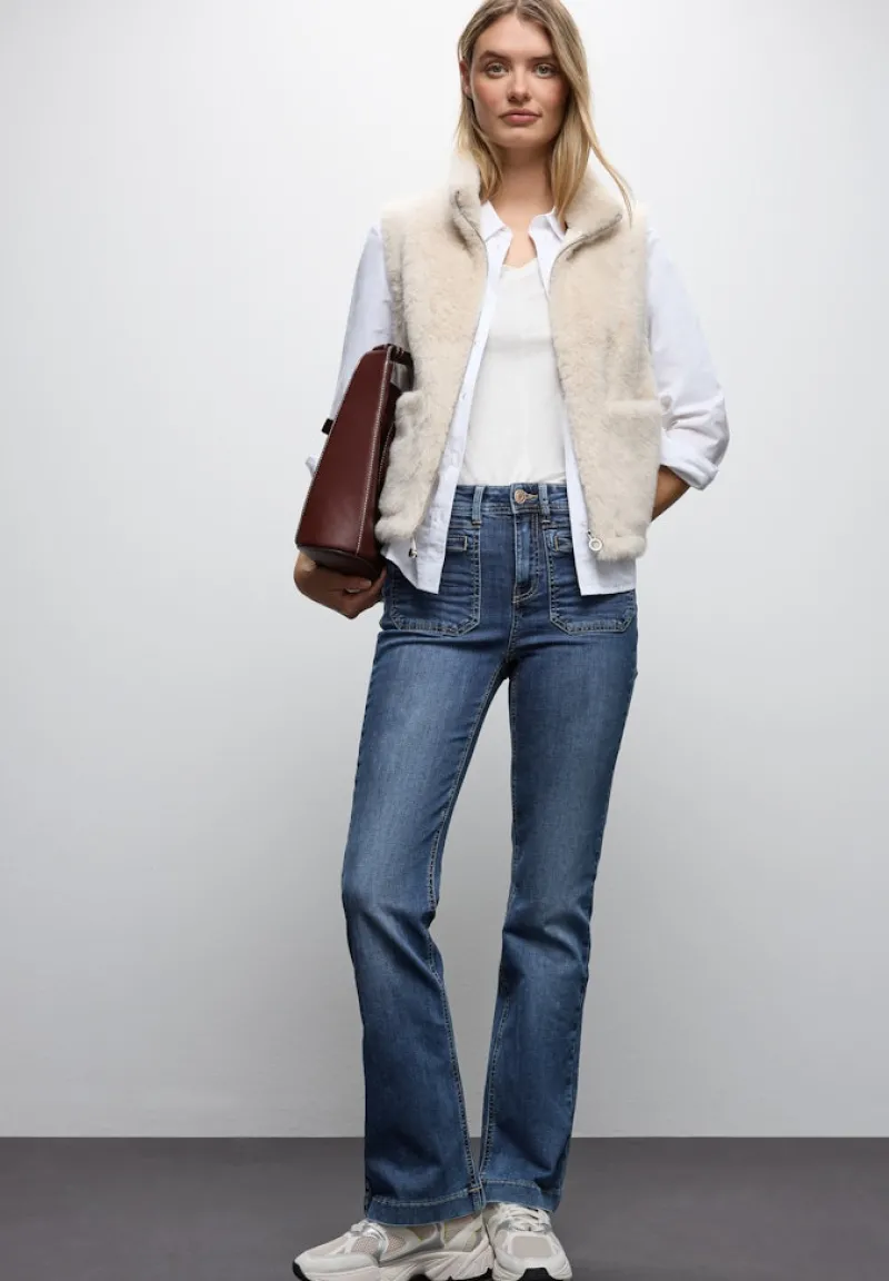 Street One Jeans*Bootcut Jeans medium blue wash