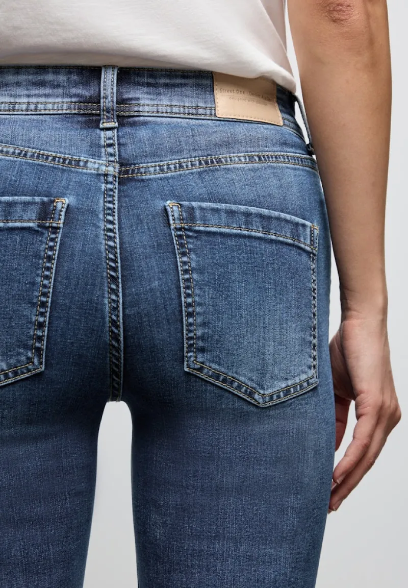 Street One Jeans*Bootcut Jeans medium blue wash