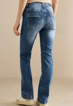 Cecil Jeans*Bootcut Jeans mid blue wash