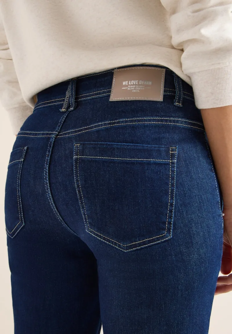 Cecil Jeans*Bootcut Jeans rinsed wash